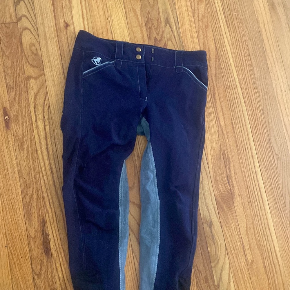 Navy riding breeches